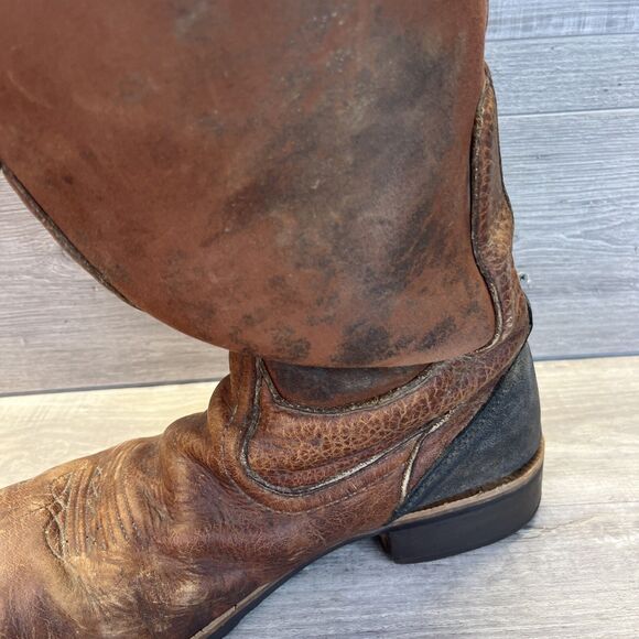 Ariat Mens US Size 13 D Hybrid All Weather Waterproof Steel Toe Work Boots Brown - Picture 7 of 14